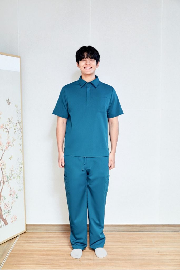MA06 | ĐỒNG PHỤC WORKWEAR NAM PLAIN COLLAR TOP - ELITE PERFORMANCE PANTS