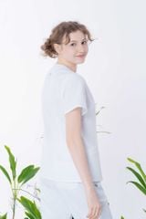 WAT08 & WAP07 | ĐỒNG PHỤC WORKWEAR NỮ GRACE ZIP TOP & SOFT STRAIGHT PANT