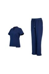 WA03 | ĐỒNG PHỤC WORKWEAR NỮ CHEST POCKET V-NECK TOP & POCKET PANTS