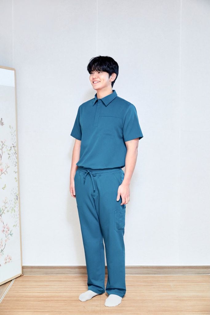 MA06 | ĐỒNG PHỤC WORKWEAR NAM PLAIN COLLAR TOP - ELITE PERFORMANCE PANTS