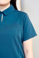 WAT07 & WAP06 | ĐỒNG PHỤC WORKWEAR NỮ MODISH COLLAR UNIFORM TOP - COMFY FLOW UNIFORM PANT