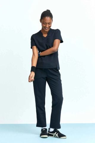 WA03 | ĐỒNG PHỤC WORKWEAR NỮ CHEST POCKET V-NECK TOP & POCKET PANTS