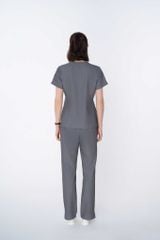 WAT08 & WAP07 | ĐỒNG PHỤC WORKWEAR NỮ GRACE ZIP TOP & SOFT STRAIGHT PANT