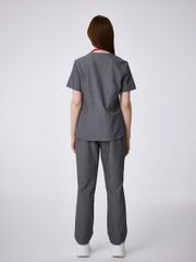 WA02 | ĐỒNG PHỤC WORKWEAR NỮ ZIP POCKET V-NECK & BASIC POCKET UNIFORM PANTS