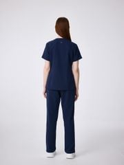WAT08 & WAP07 | ĐỒNG PHỤC WORKWEAR NỮ GRACE ZIP TOP & SOFT STRAIGHT PANT