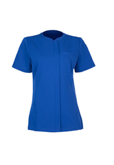 WAT05 - ZIP ROUND-NECK UNIFORM TOP