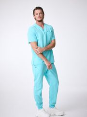 MA05 | ĐỒNG PHỤC WORKWEAR NAM BASIC V-NECK TOP - URBAN EDGE JOGGERS