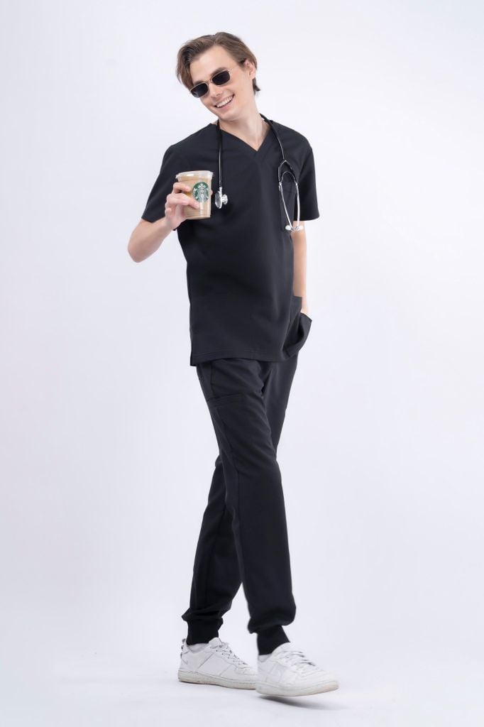 MA02 | ĐỒNG PHỤC WORKWEAR NAM THREE POCKET V-NECK - POCKET JOGGERS