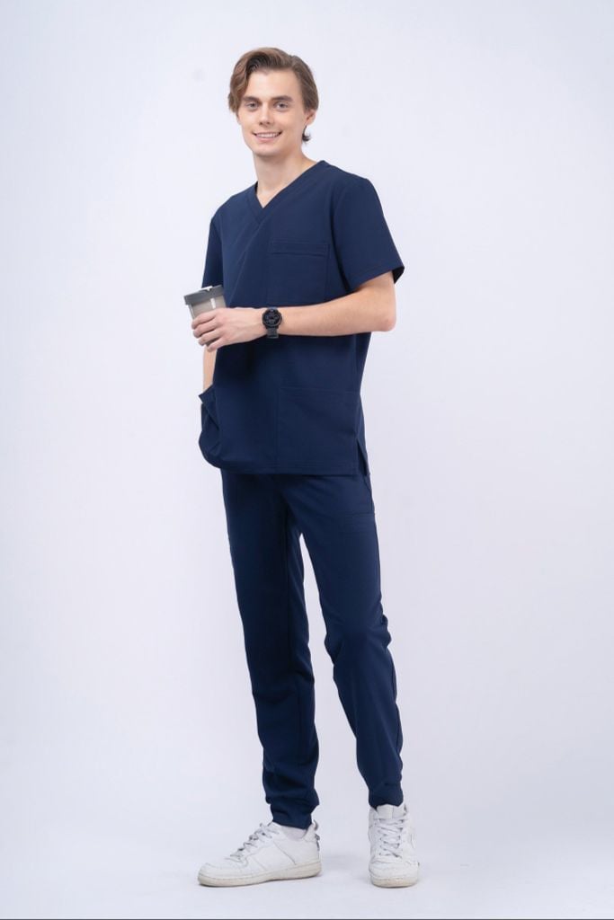 MA02 | ĐỒNG PHỤC WORKWEAR NAM THREE POCKET V-NECK - POCKET JOGGERS