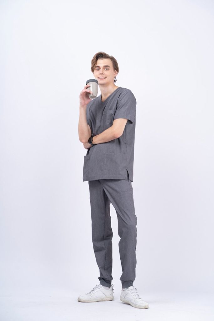 MA02 | ĐỒNG PHỤC WORKWEAR NAM THREE POCKET V-NECK - POCKET JOGGERS