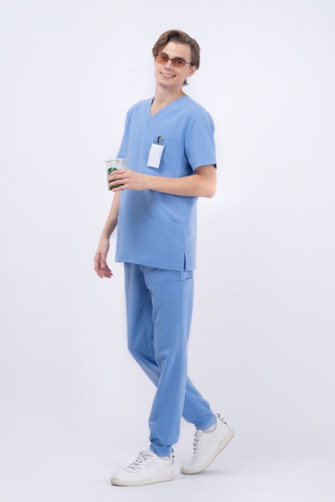 MA02 | ĐỒNG PHỤC WORKWEAR NAM THREE POCKET V-NECK - POCKET JOGGERS