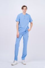 MA03 | ĐỒNG PHỤC WORKWEAR NAM HENLY NECKLINE TOP - CARGO PANTS