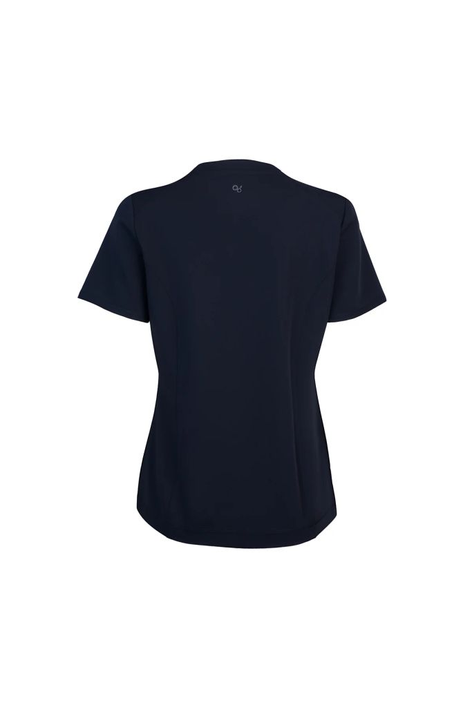 WAT03 - CHEST POCKET V-NECK UNIFORM TOP