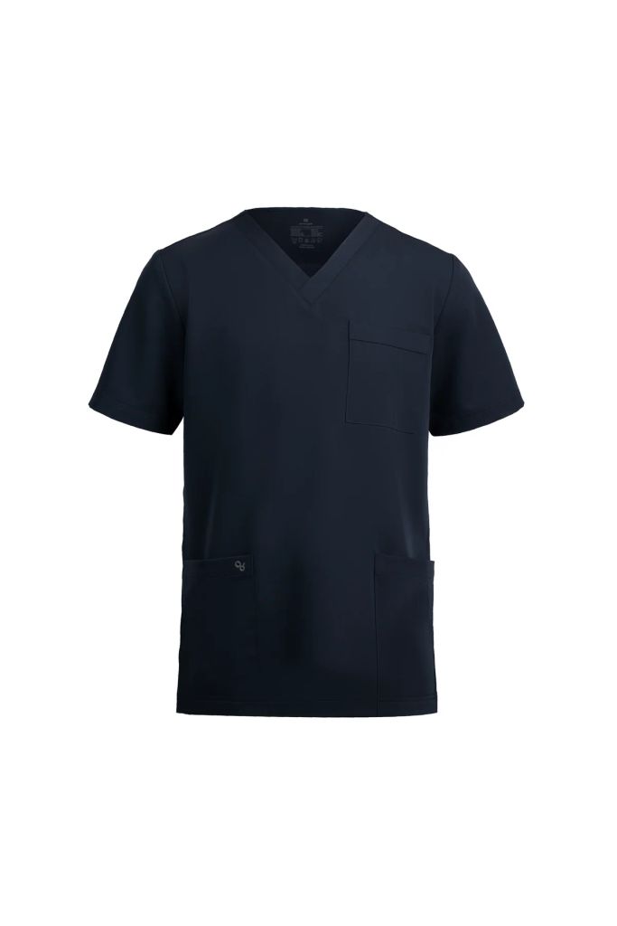 MAT02 - THREE POCKET V-NECK UNIFORM TOP