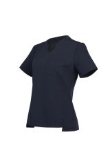 WAT03 - CHEST POCKET V-NECK UNIFORM TOP