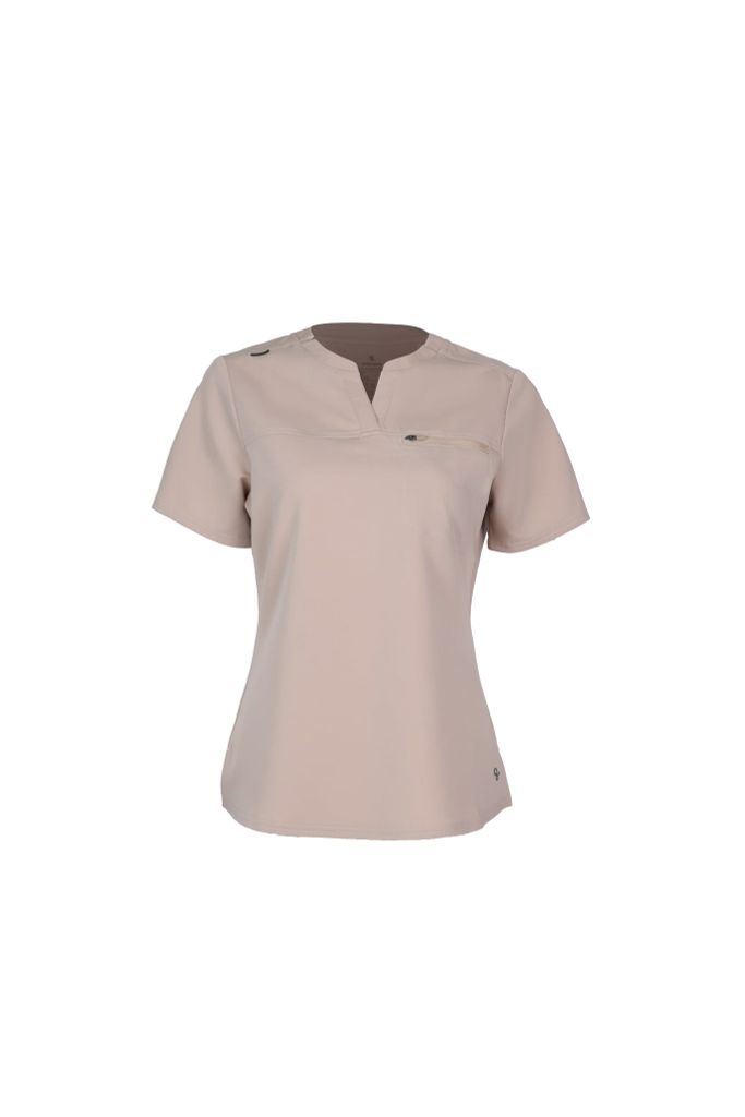WA04 | ĐỒNG PHỤC WORKWEAR NỮ ESSENTIAL V-NECK UNIFORM TOP & COMFORT MULTI-POCKET UNIFORM PANTS