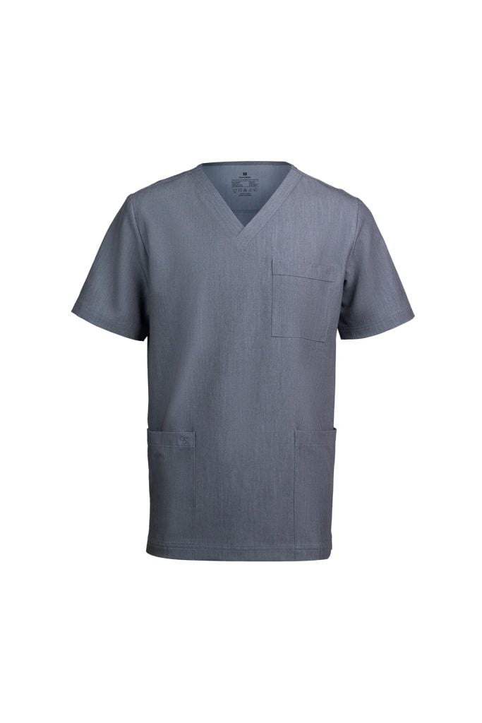 MAT02 - THREE POCKET V-NECK UNIFORM TOP