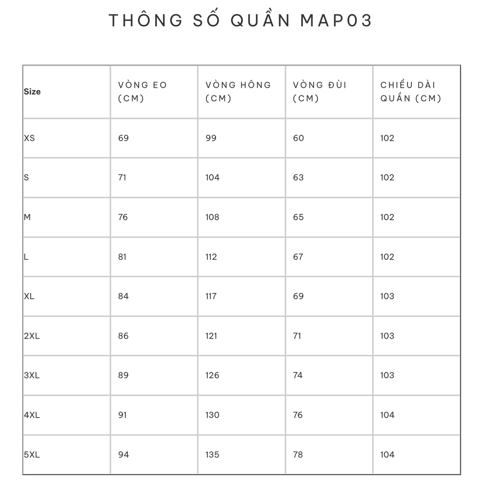 MAP03 - POCKET CARGO UNIFORM PANTS