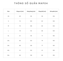 MAP04 - STRAIGHT SIDE POCKET UNIFORM PANTS