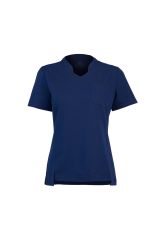 WAT03 - CHEST POCKET V-NECK UNIFORM TOP