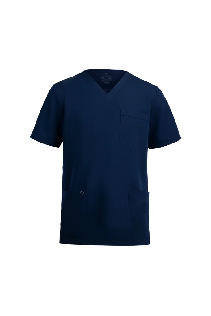 MAT02 - THREE POCKET V-NECK UNIFORM TOP