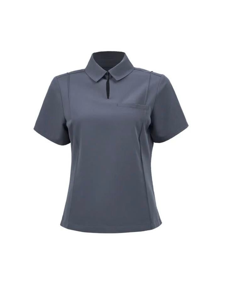 WAT07 - Áo Đồng Phục Nữ Modish Collar Uniform Top - Co giãn 4 chiều, Công nghệ kháng khuẩn, Thoải mái