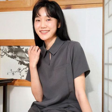 WAT07 - Áo Đồng Phục Nữ Modish Collar Uniform Top - Co giãn 4 chiều, Công nghệ kháng khuẩn, Thoải mái