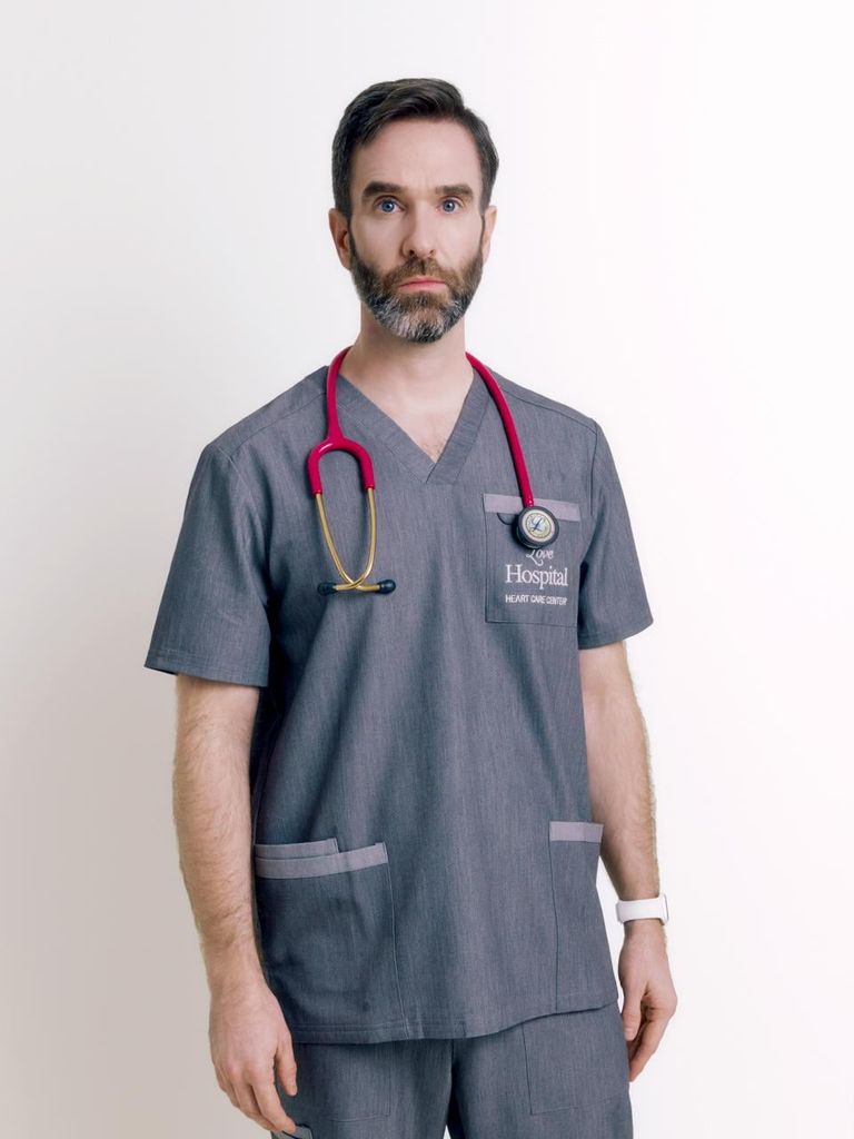 MAT07 - Áo Scrubs Nam Ease V Uniform | âme copain Việt Nam