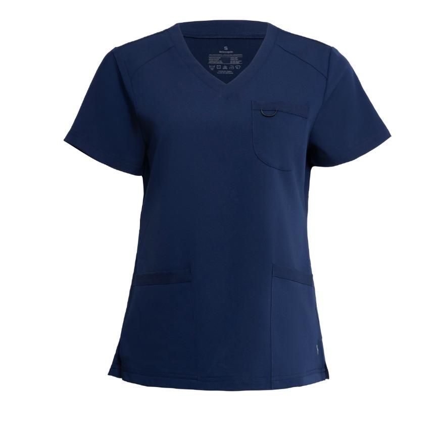 WAT10 - Áo Đồng Phục Nữ Core Pocket Top - Co giãn 4 chiều, Công nghệ kháng khuẩn, Thoải mái