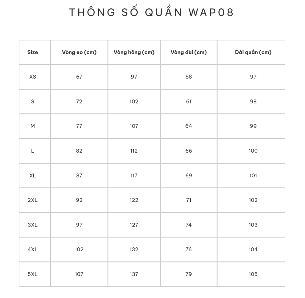 WAP08 - STREAMLINED CARGO JOGGERS