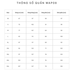 WAP08 - STREAMLINED CARGO JOGGERS