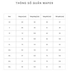 WAP09 - STRAIGHT TECH PANTS