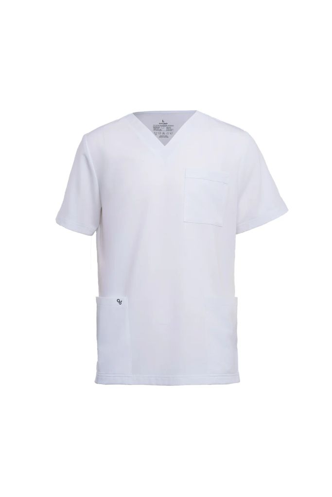 MAT02 - THREE POCKET V-NECK UNIFORM TOP