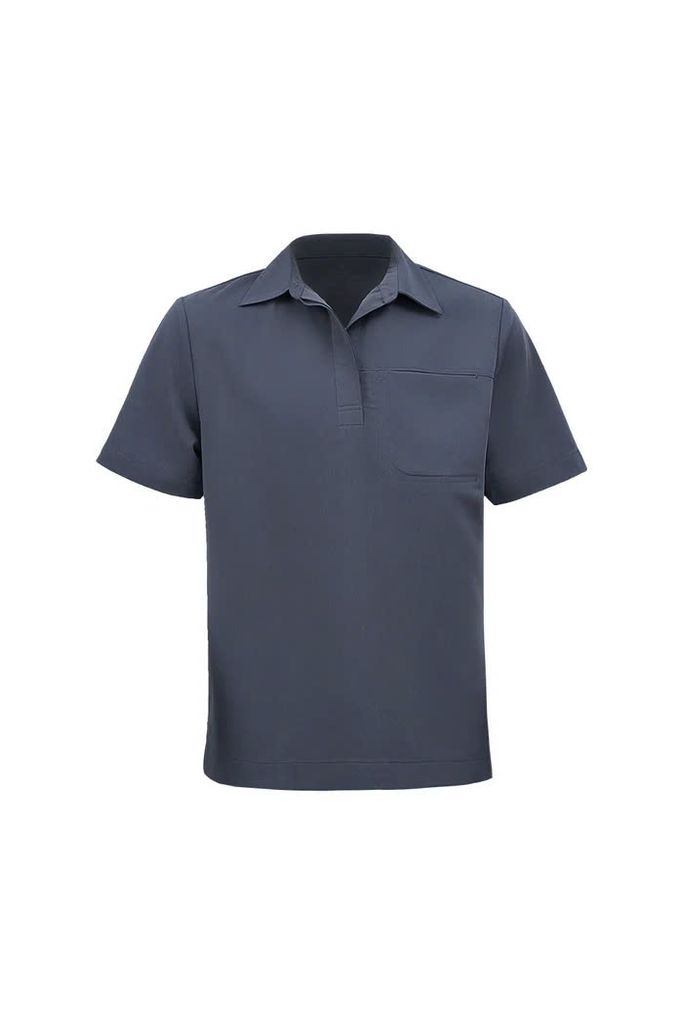 MAT06 - PLAIN COLLAR UNIFORM TOP