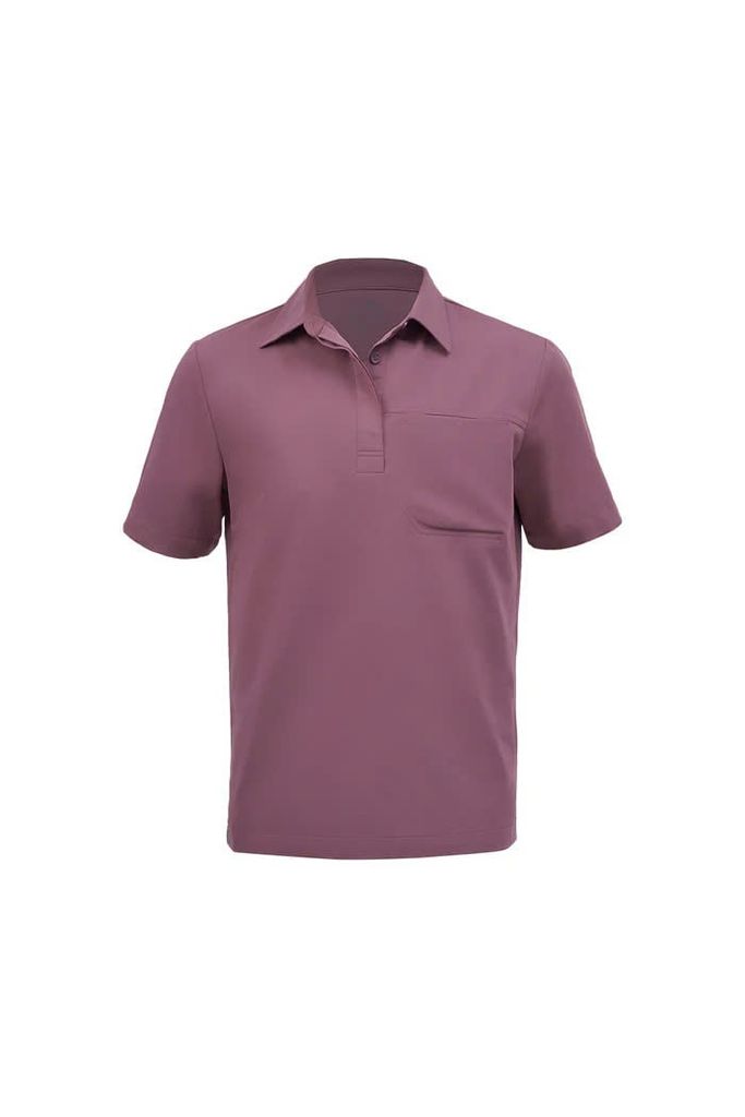 MAT06 - PLAIN COLLAR UNIFORM TOP