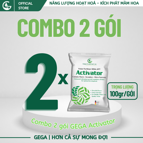 2 Gói Phân bón ACTIVATOR - Kích Thích Ra Hoa - Vọt Hoa Mạnh - Trổ Hoa Đồng Loạt