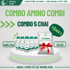 [COMBO 5 TẶNG 1] Mua 5 Phân bón hữu cơ AMINO COMBI RONG BIỂN GEGA Tặng 1 Gói F-intake 1kg phân bón lá dưỡng cây toàn diện cho mọi loại cây trồng