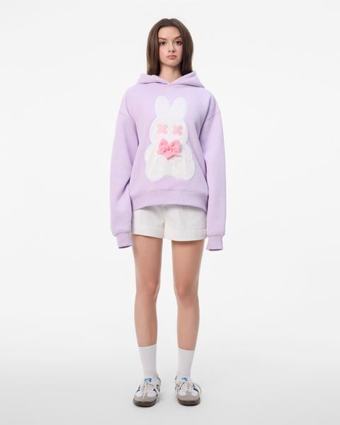 SWEET RABBIT HOODIE - PURPLE