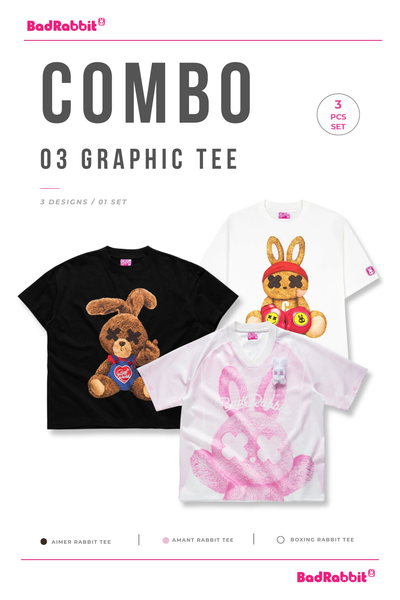 [COMBO 3 ÁO - SIZE S] ÁO THUN AIMER / AMANT / BOXING
