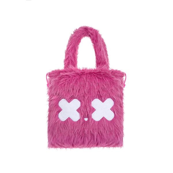 PINK COTON RABBIT BAG