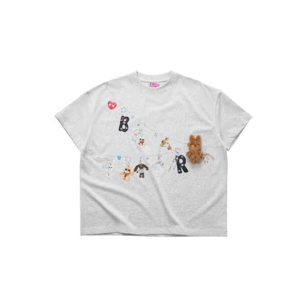 ÁO THUN CHARM CLUB BOXY TEE