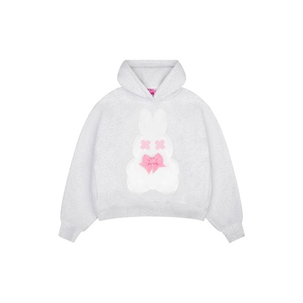SWEET RABBIT HOODIE - GREY