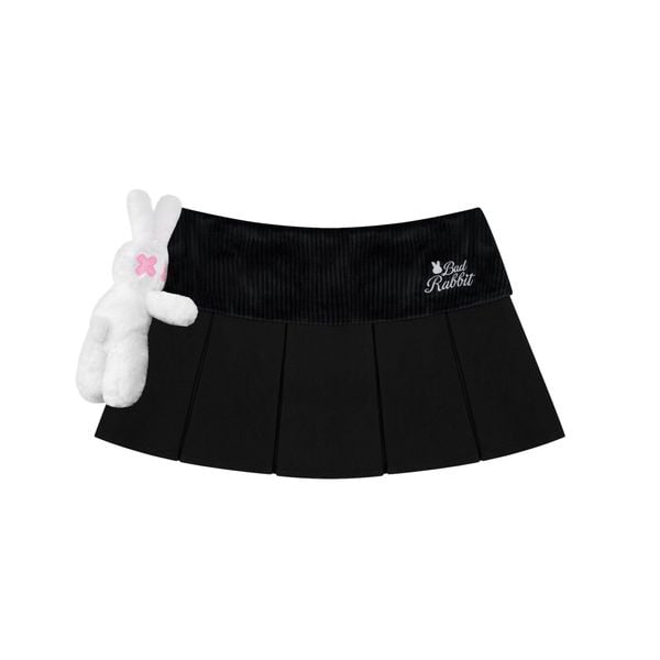 CHILLIN RABBIT SKIRTS - BLACK
