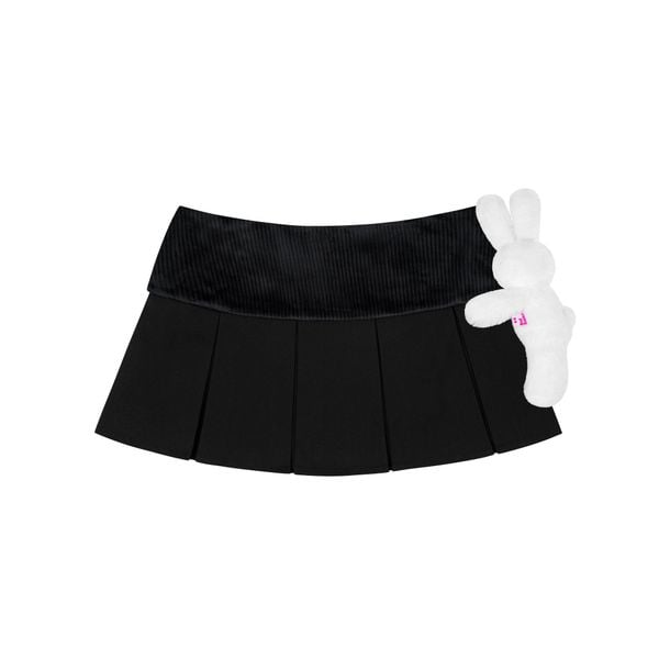 CHILLIN RABBIT SKIRTS - BLACK