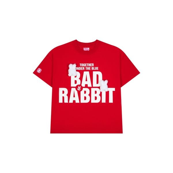 TOGETHER RABBIT TEE - RED
