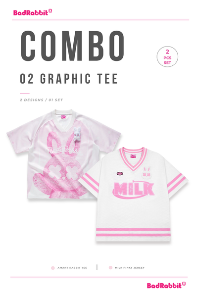 [COMBO 2 ÁO - SIZE M] ÁO THUN AMANT / MILKY