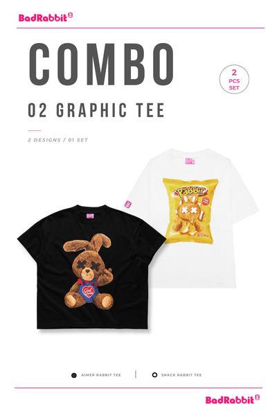 [COMBO 2 ÁO - SIZE L] ÁO THUN AIMER / SNACK