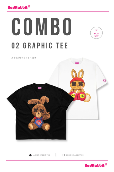 [COMBO 2 ÁO - SIZE S] ÁO THUN AIMER / BOXING
