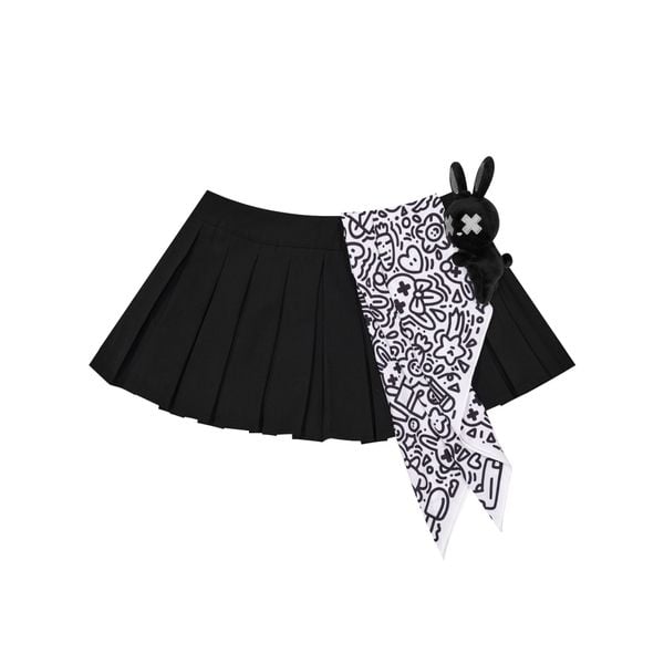 VÁY FLUFFY RABBIT MINI SKIRT