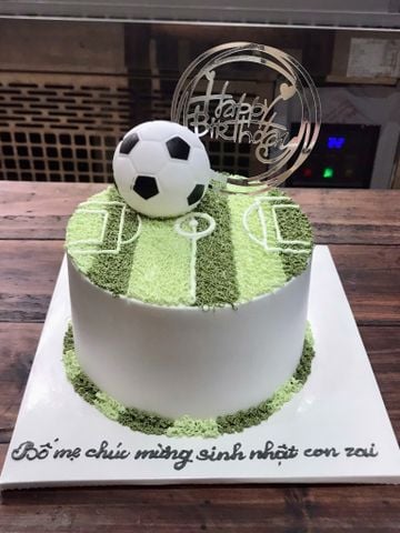  Bánh Sinh Nhật Decor Sân Bóng Đá Cho Bé Trai 